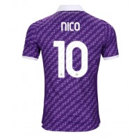 Stroje piłkarskie Fiorentina Nicolas Gonzalez #10 Koszulka Podstawowej 2023-24 Krótki Rękaw